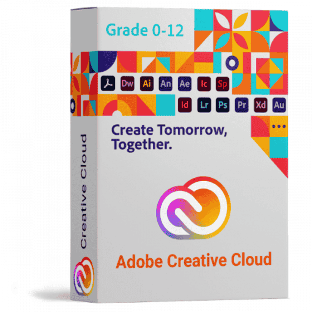 Adobe Creative Cloud CC – Abonnement 12 Mois